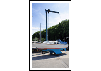 Mast Stepping/Unstepping Crane